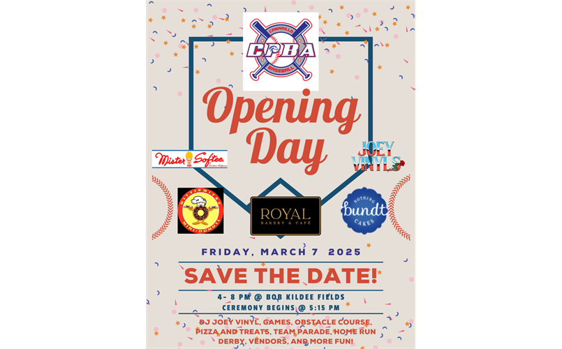 Opening day flyer